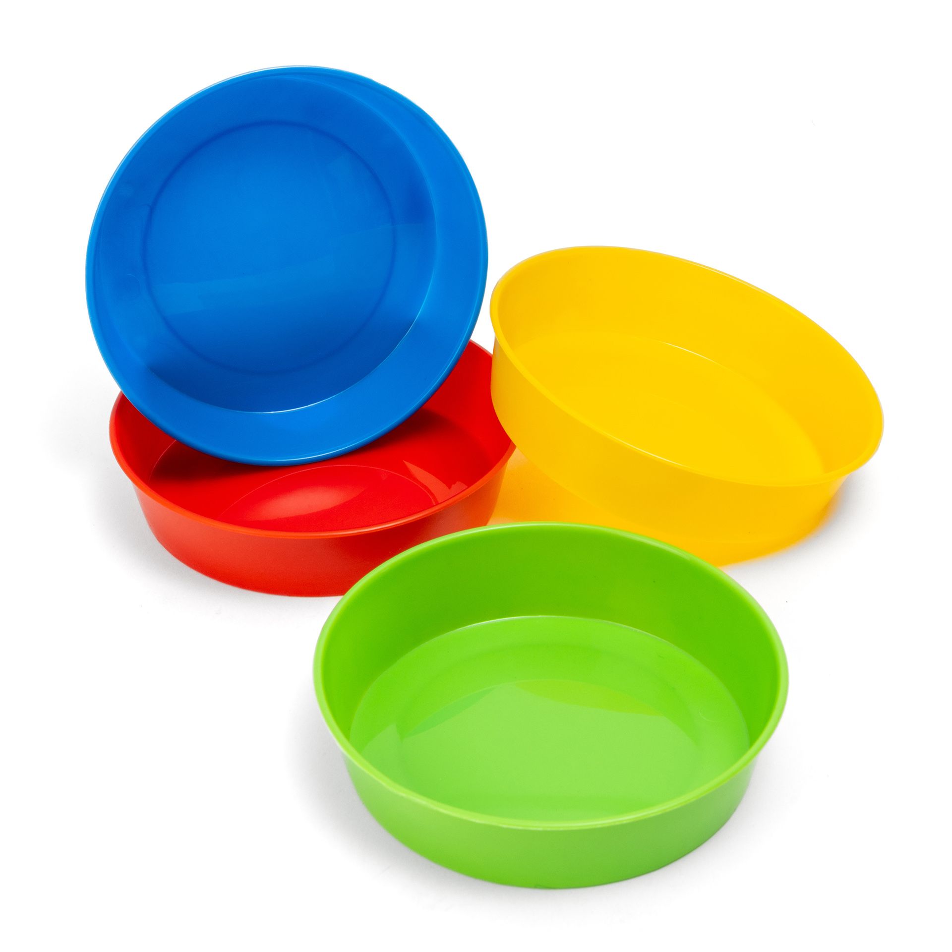 Materialschalen rund, 4er Set