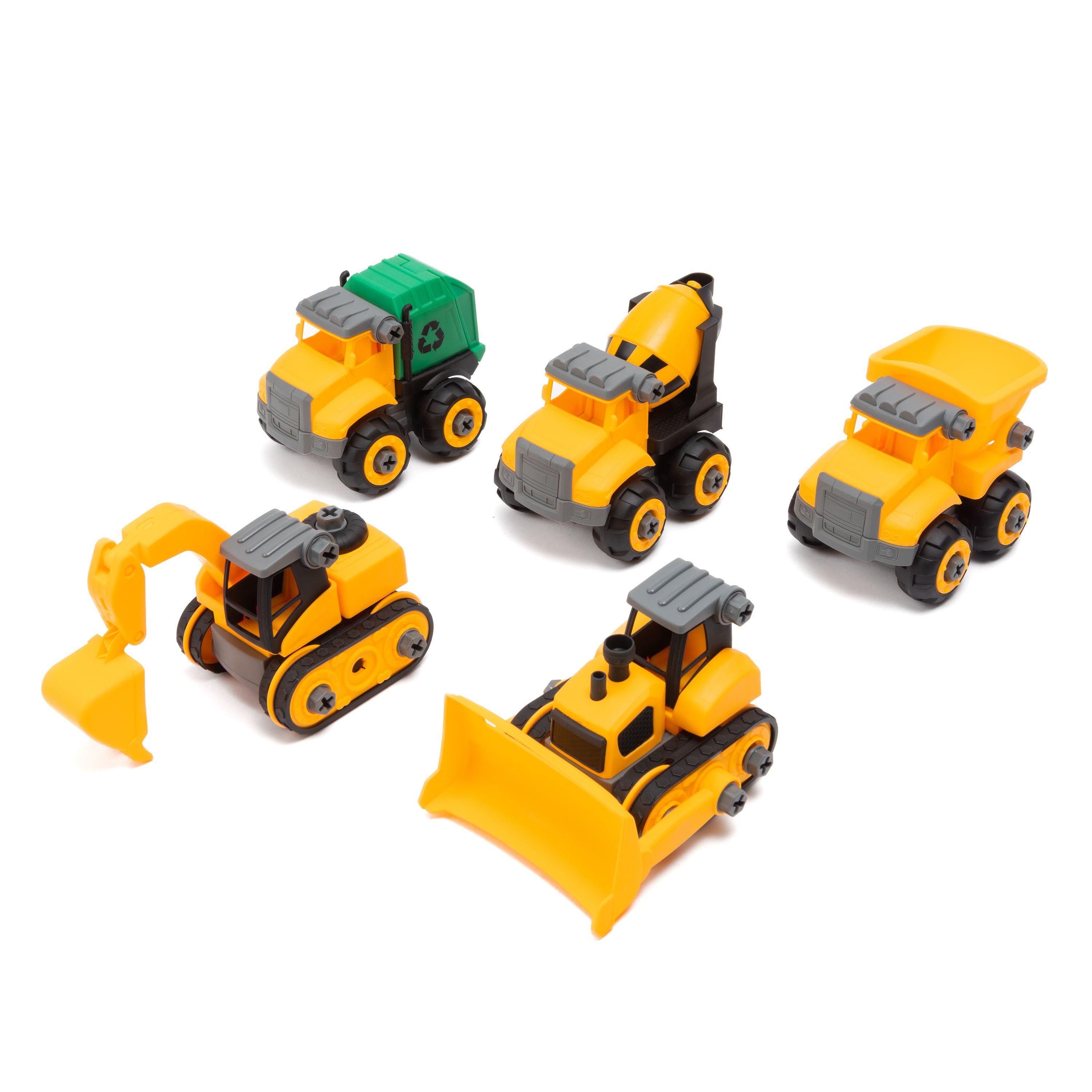 Baufahrzeuge, 5er Set