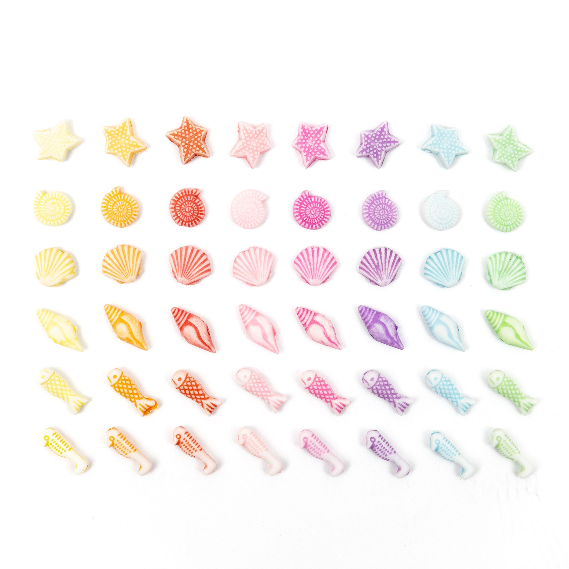 Perlen-Motiv, Muscheln & Meer, 850 Stück