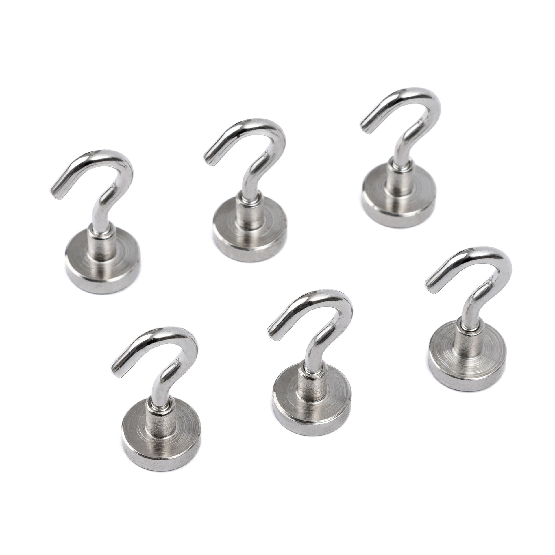 Hooks Magnethaken 16 mm, 6er Set