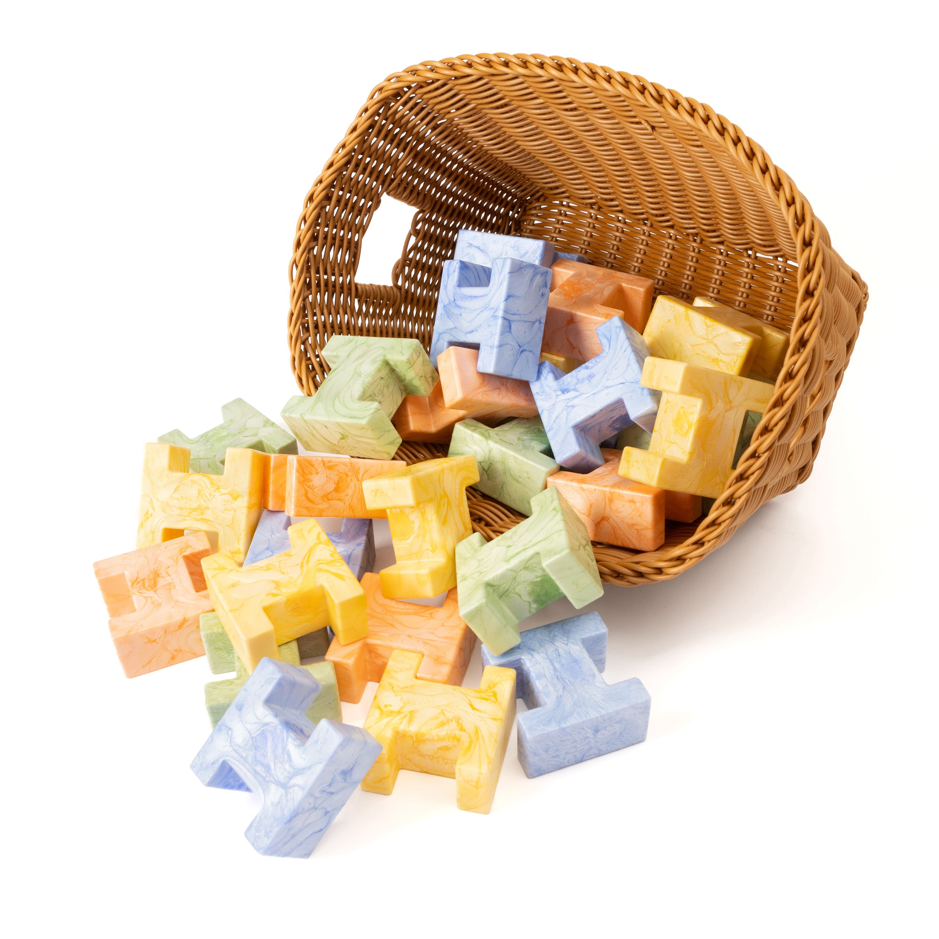 BauMAXL, 30 Stück, im kleinen Korb