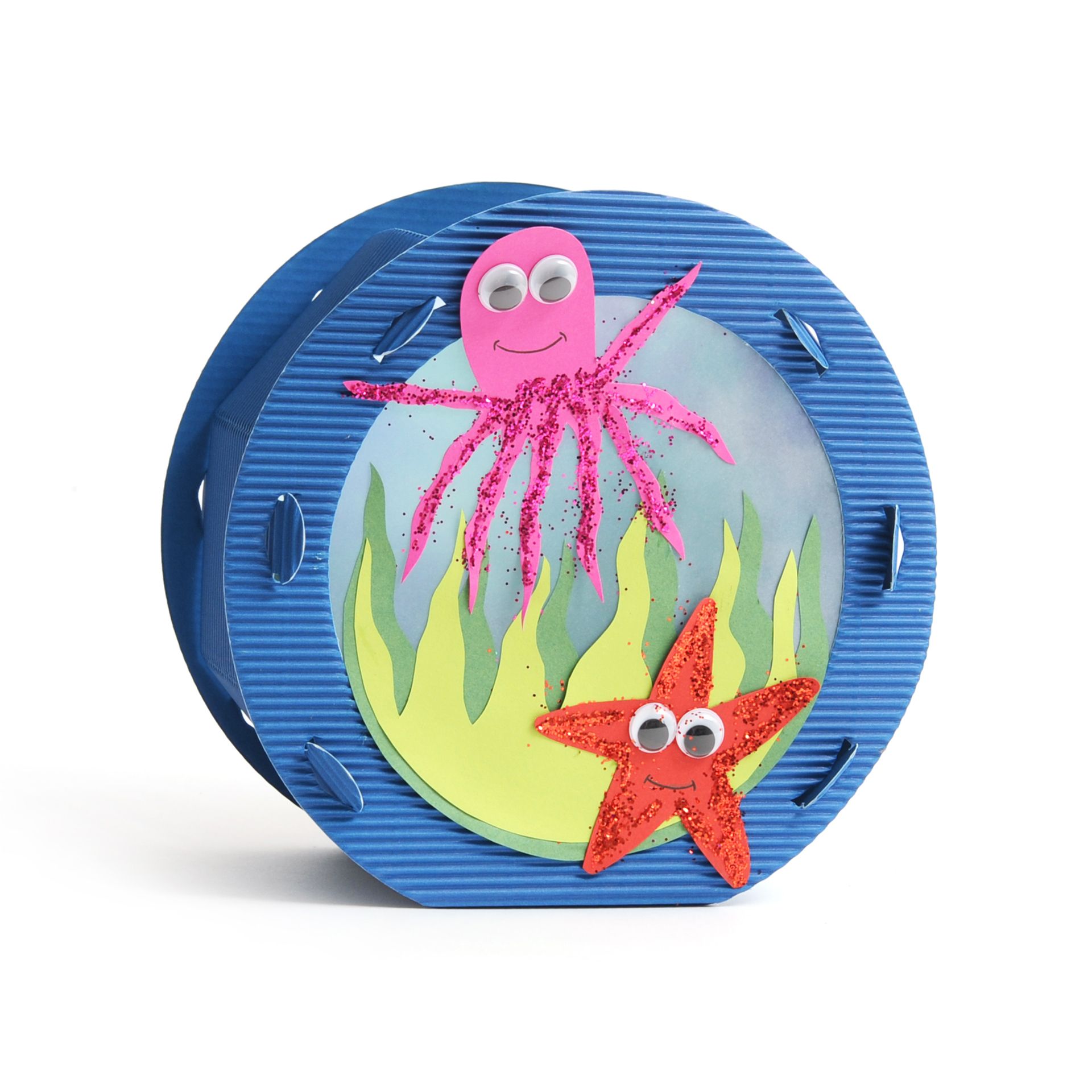 Laternenpackung E-Wellpappe, 5-Farben-Set