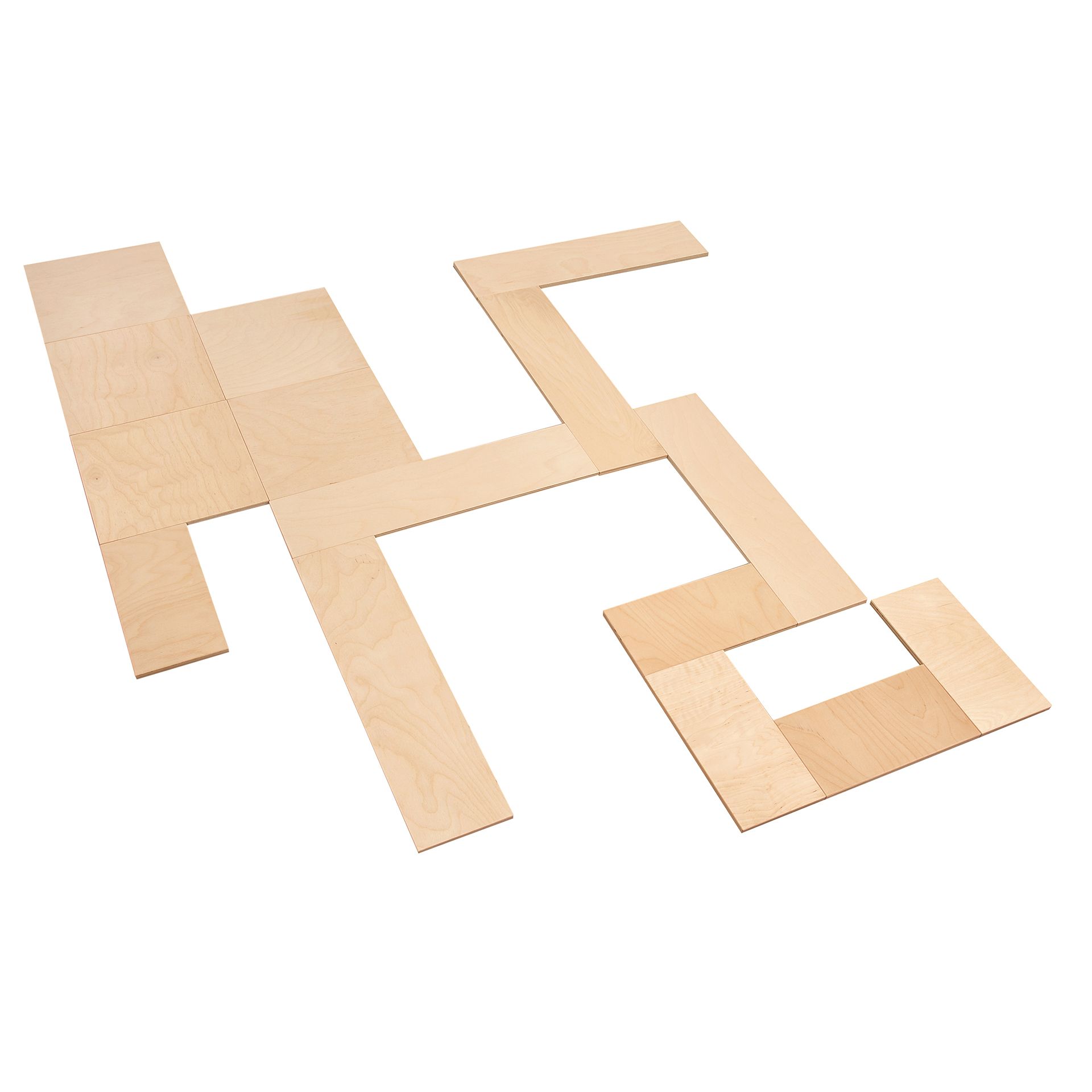 Riesenbausteine, 25 x 25 cm, 5er Set