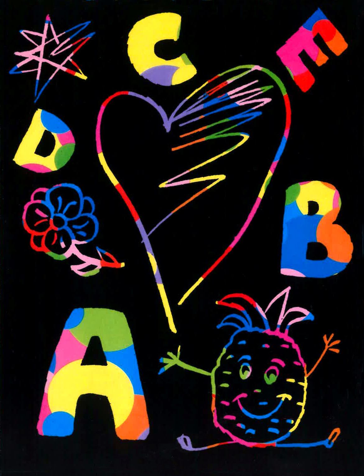 Mein Regenbogen Kratzblock