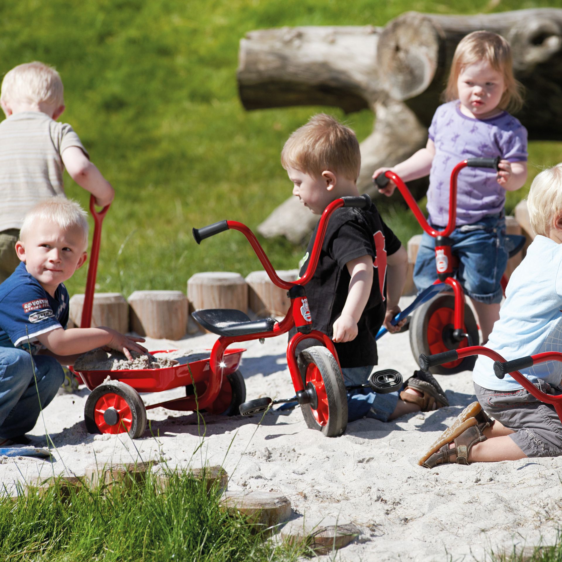 MINI Krippendreirad mit Wanne Winther 447