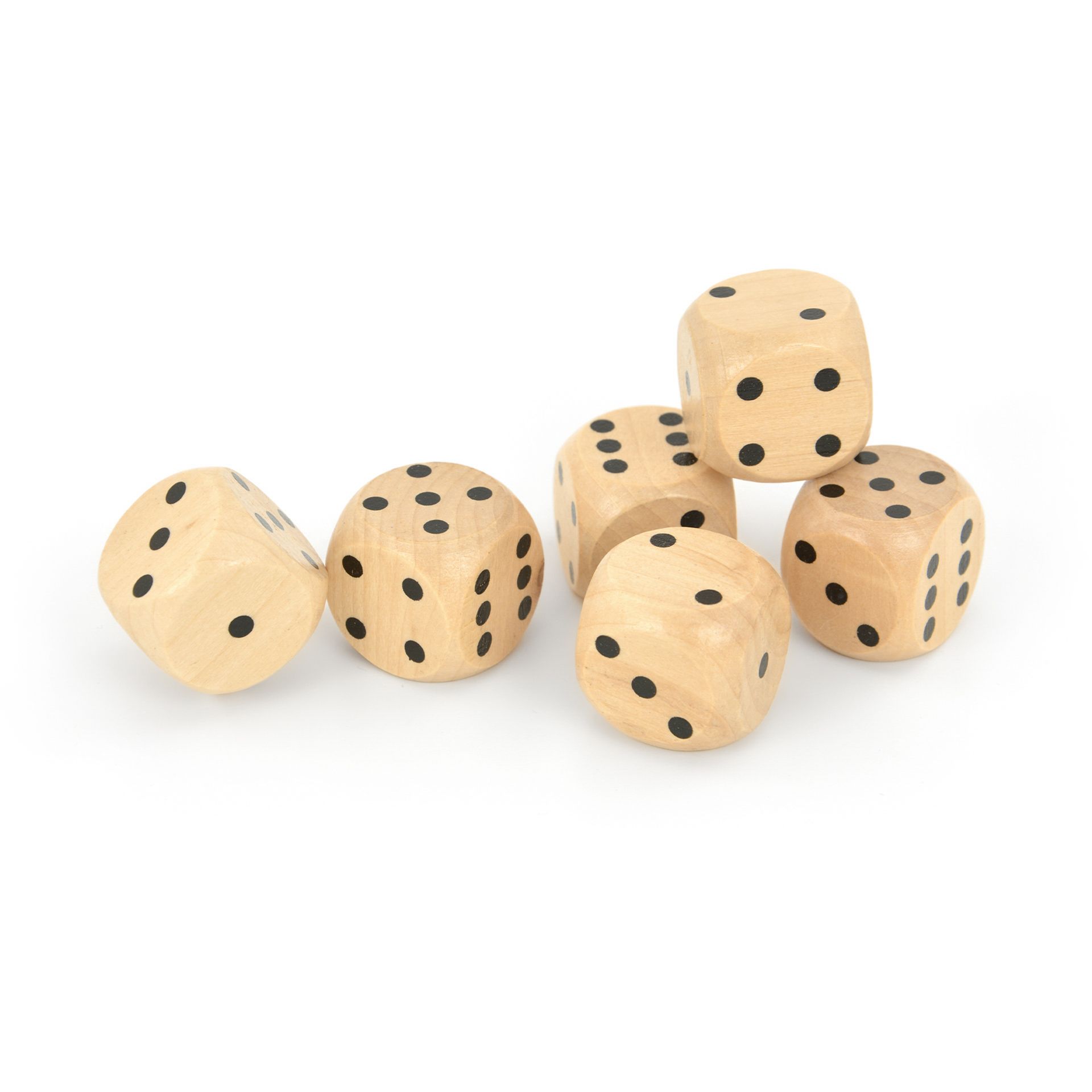 Augenwürfel 1-6, 25mm, 6er Set