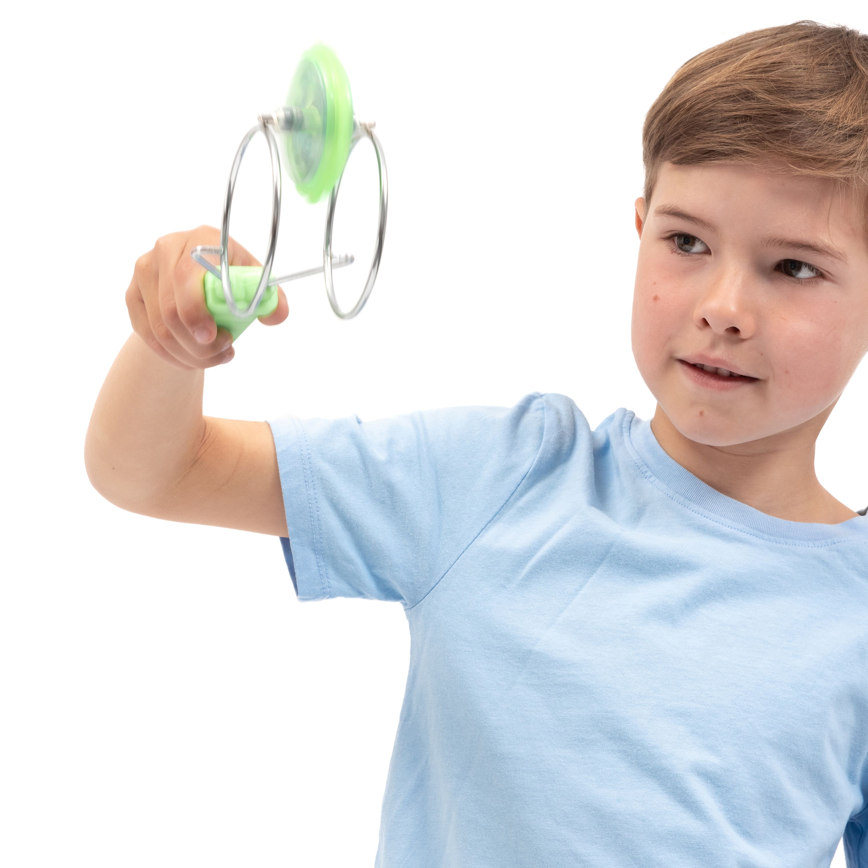 Magnet-Kreisel mit LED, 3-Farben-Set