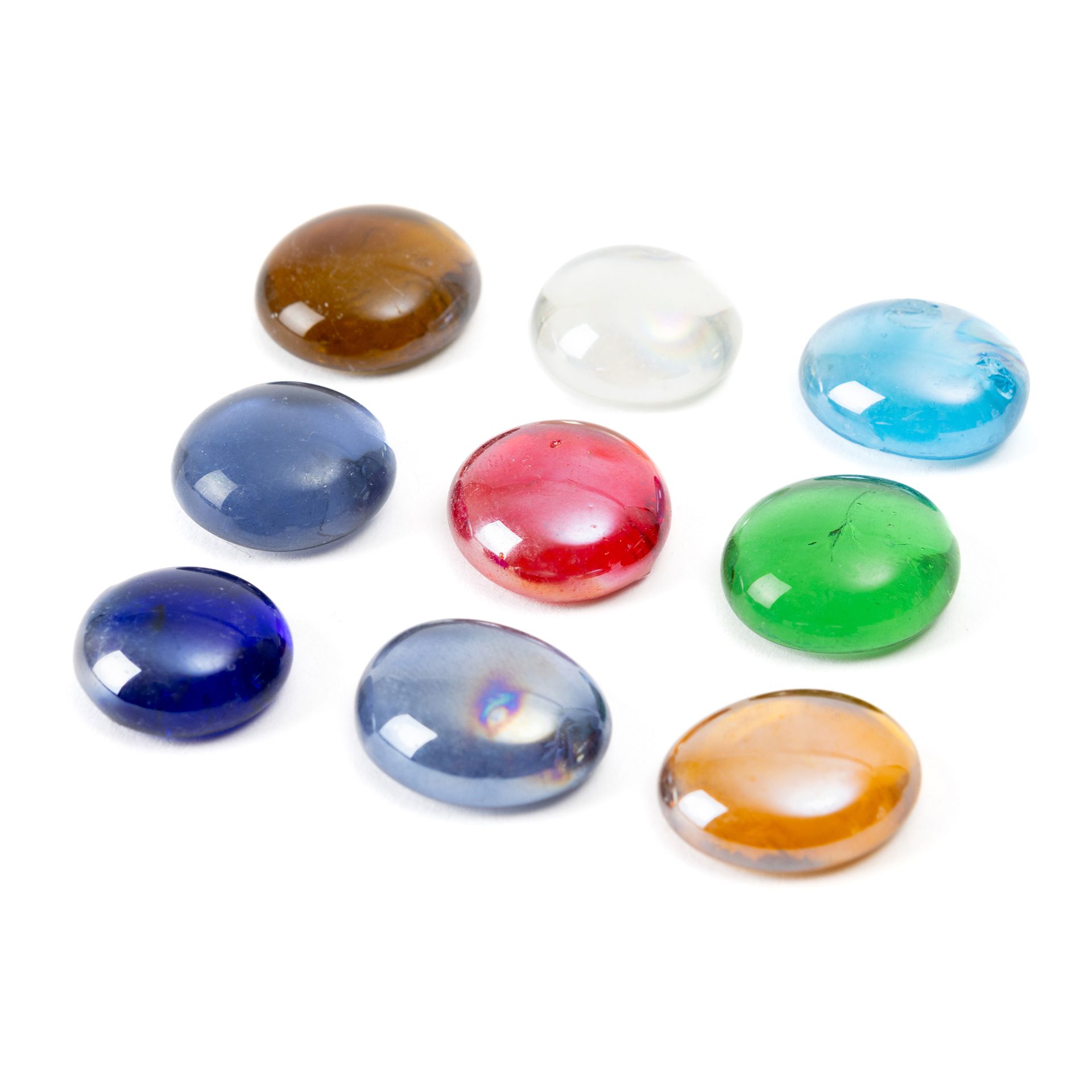 Glasnuggets, 9 Farben, 500g